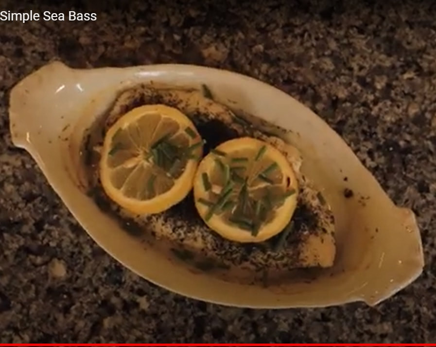 Simple Sea Bass Picture