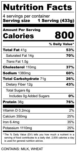 Taco Salad Nutrition Facts
